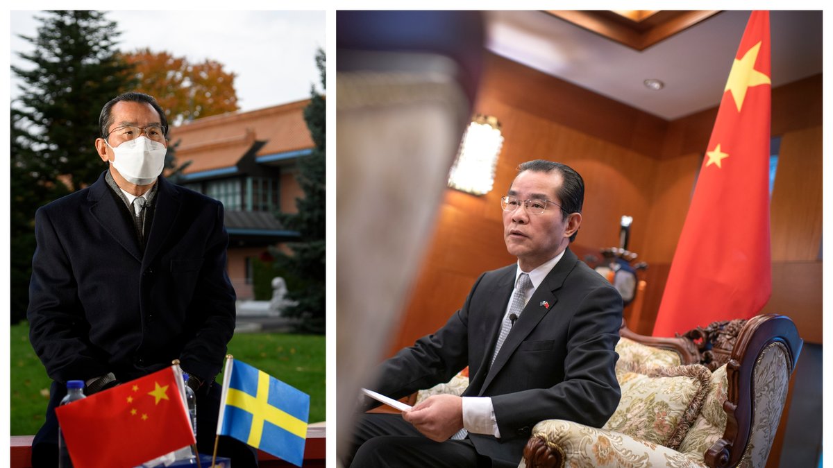 Kinas ambassadör Gui Congyou lämnar sitt uppdrag i Sverige, enligt ännu obekräftade uppgifter.
